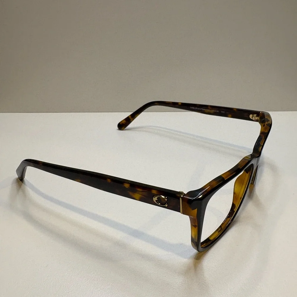 COACH HC‎ 6129 - 5446 (BLACK/TORTOISE) 54•16•140 COACH EYEGLASSES COACH GLASSES